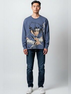 The Souled Store Sasuke Uchiha Naruto long sleeve shirt